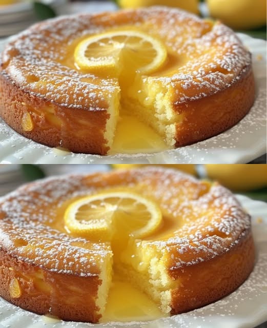 Torta Fondente Leggera al Limone