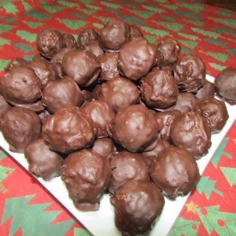 Palline di riso soffiato al cioccolato