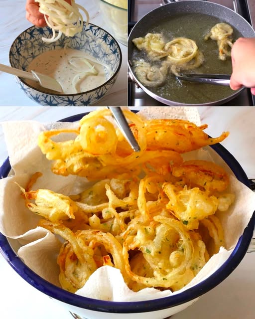 Cipolle in pastella: la ricetta del contorno croccante e sfizioso