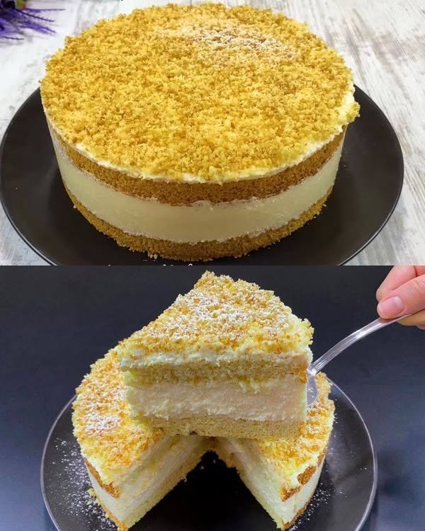 Torta pronta in 5 minuti! Preparerai questa torta ogni giorno. Sono poche le persone che preparano torte come questa!