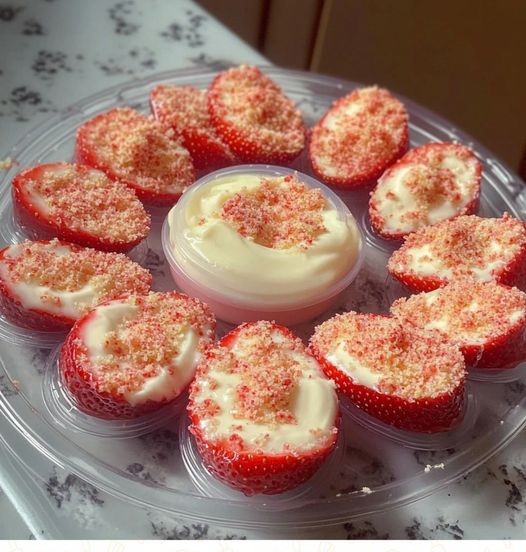 Cheesecake alle fragole alla diavola