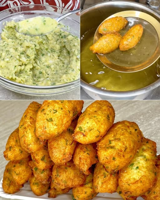 🐟 Frittelle di baccalà con patate e aromi