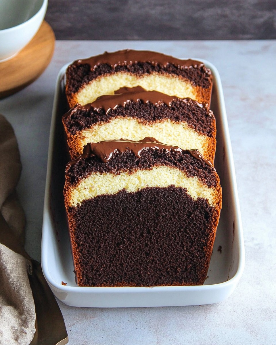Torta al cioccolato sfumato