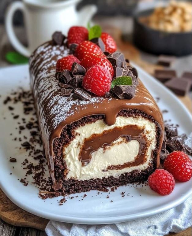 Ricetta del Rotolo di Cioccolato Svizzero