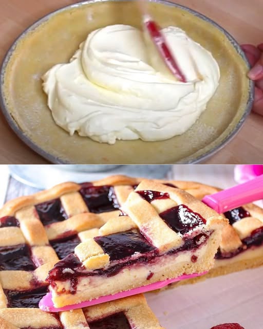 Crostata con crema di ricotta e frutti di bosco: la ricetta fragrante e golosa