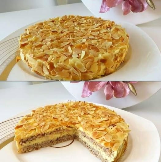 La torta di mandorle è semplicissima da preparare e ha un sapore incredibile!