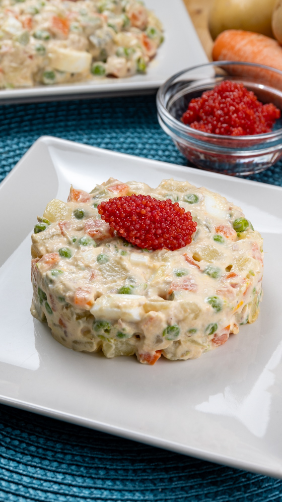 Insalata russa con tonno